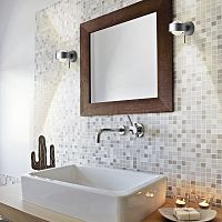 Contemporary wall light PUK WALL +indoormetalborosilicate glass