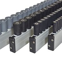 Roller conveyor belt guide Rulliere a Sbalzo