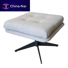 Contemporary footrest Girofabricmetal