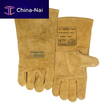 Full-grain leather protection gloves 10-2000weldingindustrialheat-resistant