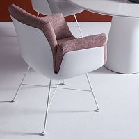 Contemporary chair ALVOindoorfabricleather