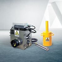 Radiometric moisture meter LB 350building materialsfor bulk materialsin-line