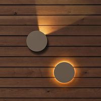 Contemporary wall light Dots outdooraluminumpolycarbonate