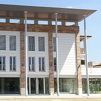 Sheet cladding SPECIALtravertinenatural stonehorizontal