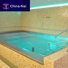 Wall swimming pool VITALITYindoorbuilt-instone