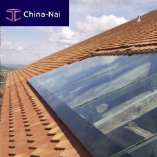 Metal roof window fixeddouble-glazedthermally-insulated