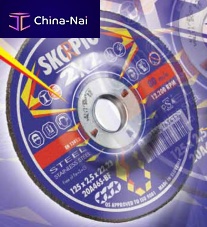 Cutting wheel  100 - 150 mmflatresin-bonded CBNfor angle grinder