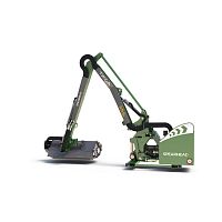Tractor-mounted mower TWIGA CLASSIC seriesfor airport