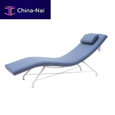 Contemporary sun lounger SENSEfabricsteelcontract