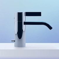 Washbasin mixer tap IMOcountertopchromed metalbathroom