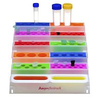 Test tube storage rack FlexiRackfor pipette tipsautoclavable