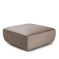 Contemporary ottoman INFINITYfabric