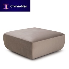Contemporary ottoman INFINITYfabric