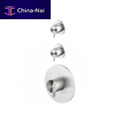 Double-handle shower mixer tap CORSIVO 11P3for bathtubwall-mountedthermostatic