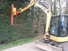 Excavator branch cutter head HS series