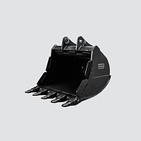 Standard bucket for excavators