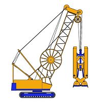 Diaphragm wall grab CHAhydraulic