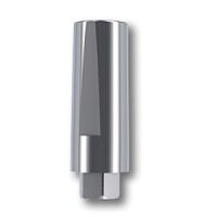 Cylindrical implant abutment TMNIc-EStitaniuminternal hexagonstraight