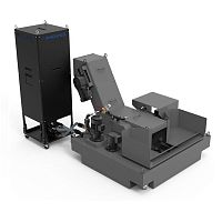 Sludge conveyor magnetic beltmobilechip