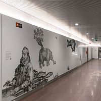 Wall-mounted panel 1-9 covergalvanised steelcement