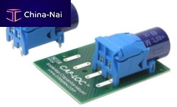 Electrolytic capacitor CAP-LOC for printed circuit boards