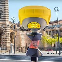 GNSS receiver X-POLEBluetoothfor construction sitecompact