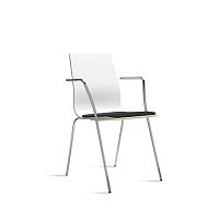 Contemporary chair AMANDAindooroakmolded plywood