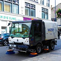 Airport sweeper M25Htruck-mountedcompact
