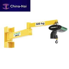 Wall-mounted jib crane TArotaryarticulated