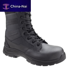 Industrial use safety boots 9BLAC10leatherPUunisex