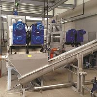 Sludge dewatering screw press MDQ