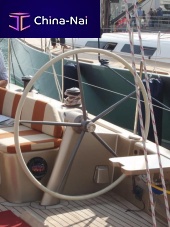 Sailboat steering wheel pedestal MAXIchain