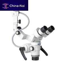 Dental surgery microscope OP-DENTon casters