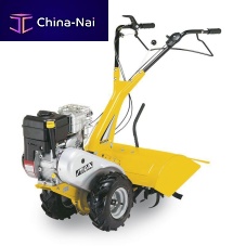 Gasoline engine walk-behind cultivator SILEX 103 B with gauge wheels