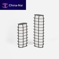 Table lamp DOUBLE HAPPINESSflooraluminumfabric