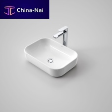 Countertop washbasin 899000Wceramic1-holewithout overflow