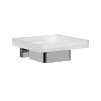 Wall-mounted soap dish A18110glasssatin