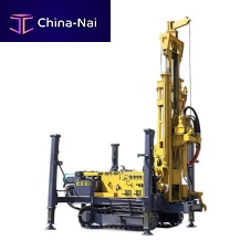 Water well drilling rig HQZ220Lgeothermalcrawlerrotary