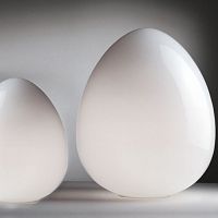 Table lamp UOVOblown glasscontemporarycorded