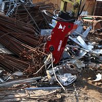 Hydraulic demolition shears S seriesrotaryfor excavatorsfor scrap metal