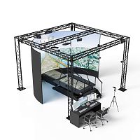 Gait rehabilitation system GRAILbalancevirtual