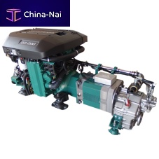 Ship propulsion system Volvo Pentadiesel-electric hybrid