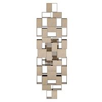 Contemporary wall light Jinga Mindoorbrushed brasssculptural