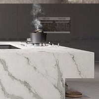 Quartz countertop UNIQUE CALACATTATMkitchen