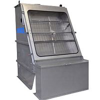 Wastewater treatment screener HydraSievestaticsolid/liquidself-cleaning