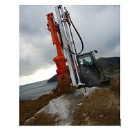 Pneumatic drill attachment UDR seriesfor excavators