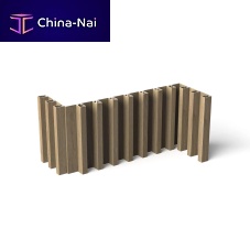 Aluminum profile Type B-Woodfor windowfor doorcladding