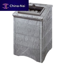 Charcoal barbecue MASTERwood-burningfixedstone