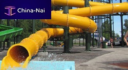 Curved slide CLOSED BODYfor playgroundtubular