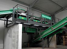 Dry screening screening machine MULTISTARwet screeningfor woodstationary
